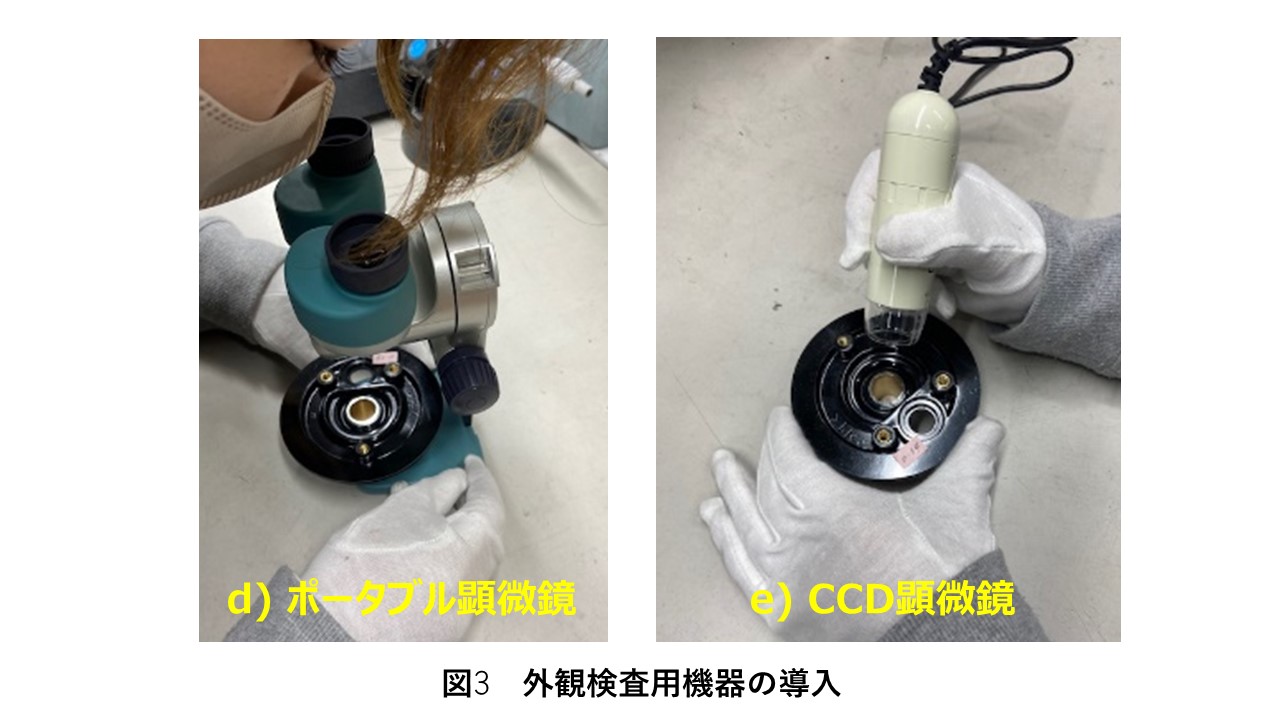 品質管理用機器の充実化による品質向上および生産性の向上